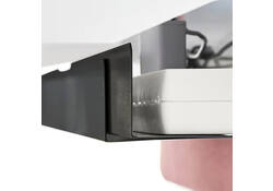 Kabelgoot BRASQ verstelbaar 75-150cm CT100 zwart