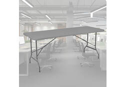 Vouwtafel BRASQ 180x70x74cm FT180 grijs