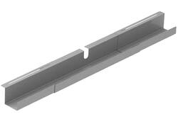 Kabelgoot BRASQ verstelbaar 75-150cm CT100 zilver