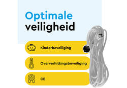 Verlengkabel BRASQ 20m wit