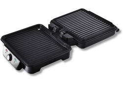 Contactgrill Inventum 1800 Watt zwart/RVS