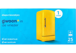 Diepvrieszak G'woon 25 x 1 liter