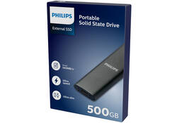 SSD Philips External 500 GB Ultra Speed Space Grey