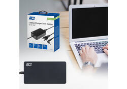 Laptop Oplader ACT Compact universeel 65W