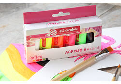 Acrylverf Talens Art Creation set à 6 reflexkleuren