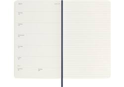 Agenda 2025/2026 Moleskine 18M Planner Weekly 7dagen/1pagina large sc sapphire blue