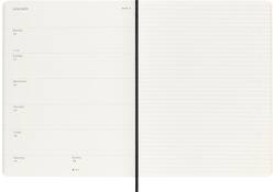 Agenda 2025/2026 Moleskine 18M Planner Weekly 7dagen/1pagina XL sc black