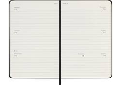 Agenda 2026 Moleskine 12M Planner Weekly 7dagen/2pagina's pocket hc black
