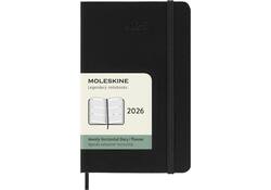 Agenda 2026 Moleskine 12M Planner Weekly 7dagen/2pagina's pocket hc black