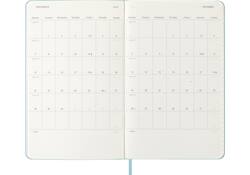 Agenda 2025/2026 Moleskine 18M Planner Weekly 7dagen/1pagina large hc aquamarine