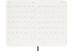 Agenda 2026 Moleskine 12M Planner Weekly 7dagen/1pagina pocket sc black