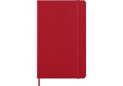 Agenda 2026 Moleskine 12M Planner Weekly 7dagen/1pagina large hc scarlet red