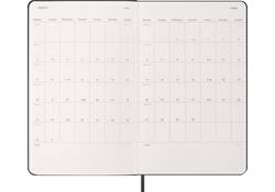 Agenda 2026 Moleskine 12M Planner Weekly 7dagen/2pagina's large hc black