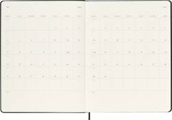 Agenda 2025/2026 Moleskine 18M Planner Weekly 7dagen/1pagina XL hc black
