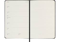 Agenda 2025/2026 Moleskine 18M Planner Weekly 7dagen/1pagina pocket hc black