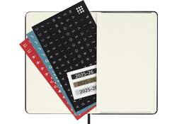 Agenda 2025/2026 Moleskine 18M Planner Weekly 7dagen/1pagina pocket hc black