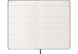 Agenda 2026 Moleskine 12M Planner Weekly 7dagen/1pagina large hc myrtle green