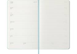 Agenda 2026 Moleskine 12M Planner Weekly 7dagen/1pagina large hc aquamarine