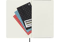 Agenda 2025/2026 Moleskine 18M Planner Weekly 7dagen/1pagina large sc black