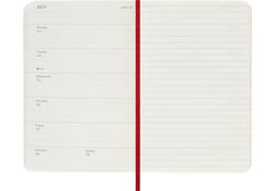 Agenda 2026 Moleskine 12M Planner Weekly 7dagen/1pagina pocket sc scarlet red