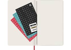 Agenda 2026 Moleskine 12M Planner Weekly 7dagen/1pagina large sc scarlet red