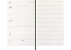 Agenda 2026 Moleskine 12M Planner Weekly 7dagen/1pagina large sc myrtle green