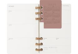 Agenda 2025/2026 Moleskine 12M Academic Weekly 7dagen/1pagina Myrtle large sc black