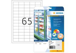 Etiket HERMA 4388 38.1x21.2mm diepvries wit 1625 etiketten