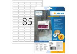 Etiket HERMA 8337 37x13mm weerbestendig wit 2125 etiketten