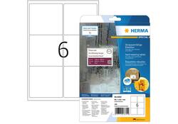 Etiket HERMA 8332 99.1x93.1mm weerbestendig wit 150 etiketten