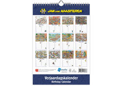 Verjaardagskalender Jan van Haasteren A4
