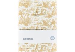 Notitieboek A5 Toile de Jouy ecru AJ lijn