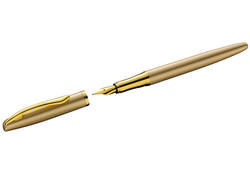 Schrijfset Pelikan Jazz Noble Elegance K36+P36 medium gold