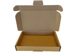 Brievenbusbox IEZZY A4 360x255x26mm karton bruin