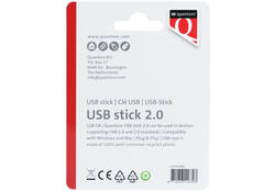 USB-stick Quantore 128GB 2.0 zwart