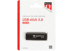 USB-stick Quantore 256GB 3.0 zwart