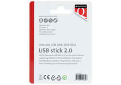 USB-stick Quantore 64GB 2.0 zwart