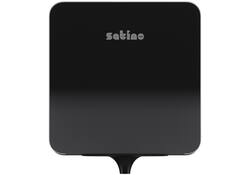 Poetspapierdispenser Satino CF1 Hyginity Plus medium zwart 333417
