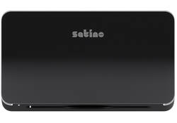 Handdoekdispenser Satino PT3 Hyginity XS zwart 333429
