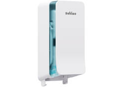 Toiletpapierdispenser Satino JT3 Hyginity systeemrol duo wit 333422