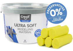 Klei Creall Play-it Ultra Soft helder geel 1100 gram