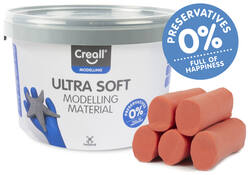 Klei Creall Play-it Ultra Soft helder rood 1100 gram