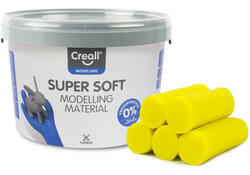 Klei Creall supersoft geel 1750gram
