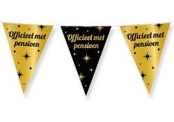 Classy Party flags foil Pensioen