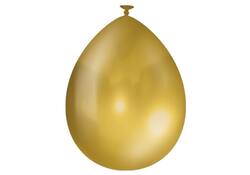 Balloons metallic 10 pcs Gold