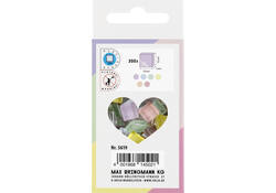 Mozaieksteentjes Folia 10x10mm glas pastel assorti