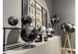 Globe Troika 20cm zwart-zilver