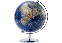 Globe Troika 20cm blauw-groen
