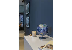 Globe Troika 20cm blauw-groen