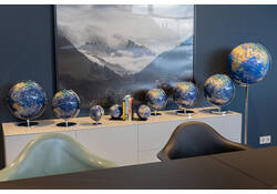 Globe Troika 20cm blauw-groen
